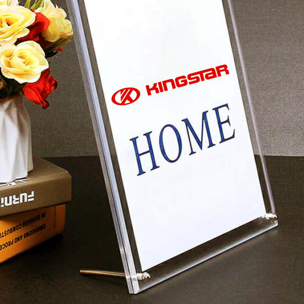 Kingstar of acrylic table sign